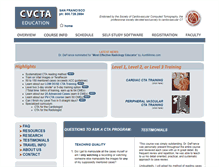 Tablet Screenshot of cvcta.com